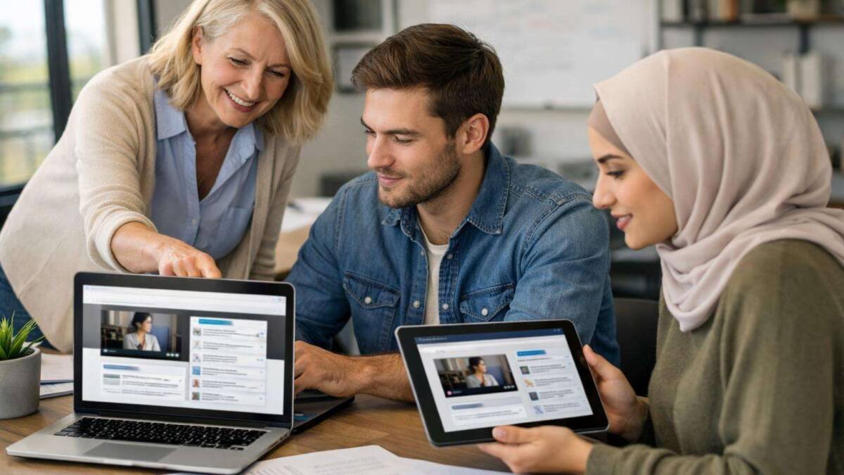 Créer une plateforme e-learning multilingue français arabe