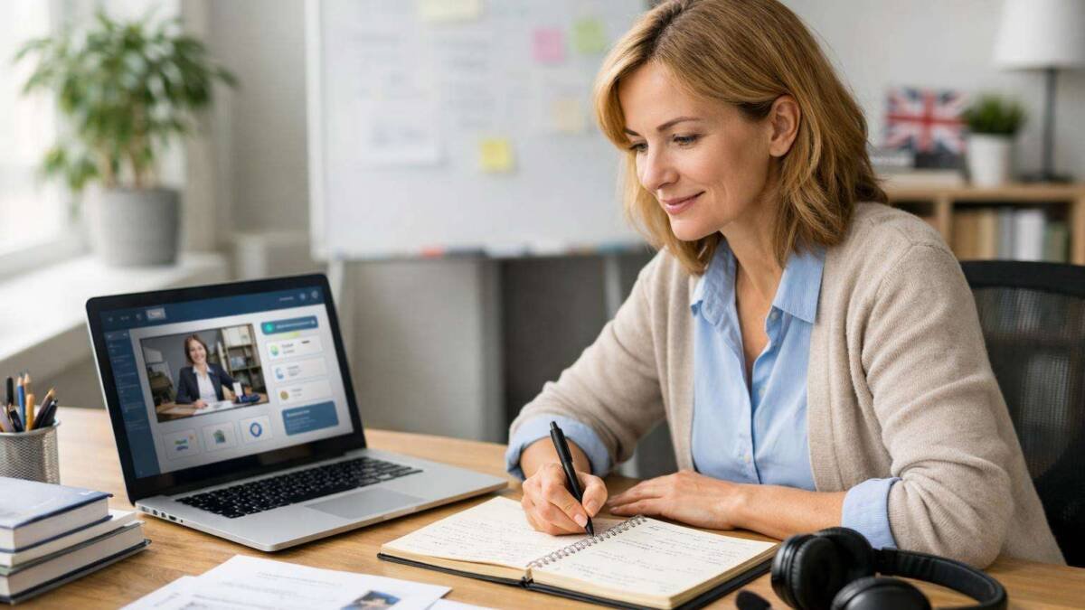 Plateforme cours anglais : créer une école en ligne efficace