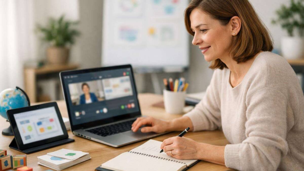 Plateforme de cours en ligne pour enseignants : créer un espace pédagogique efficace